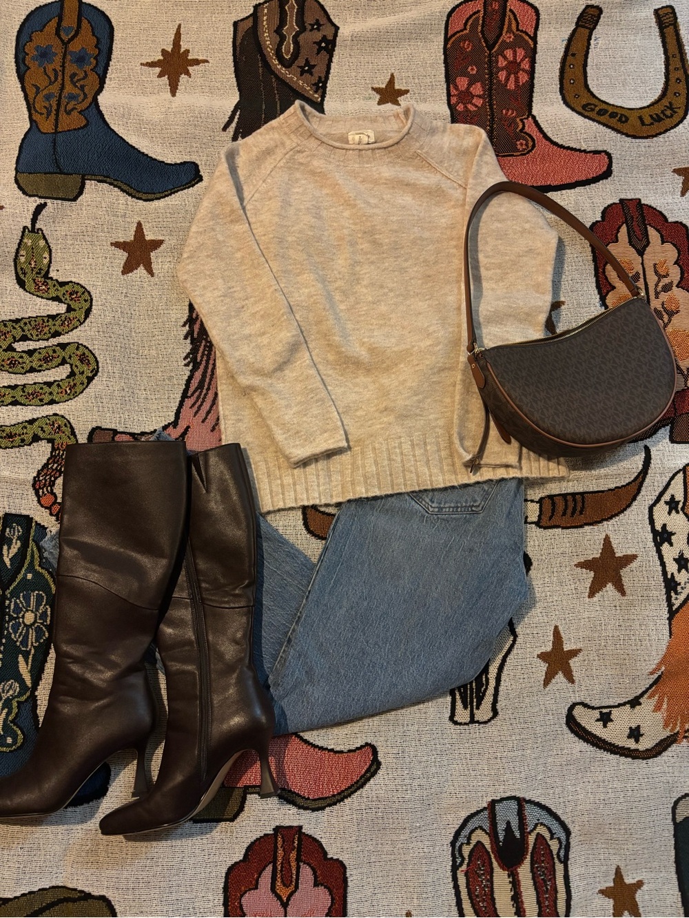 Caslon Cozy Cream Rollneck Sweater